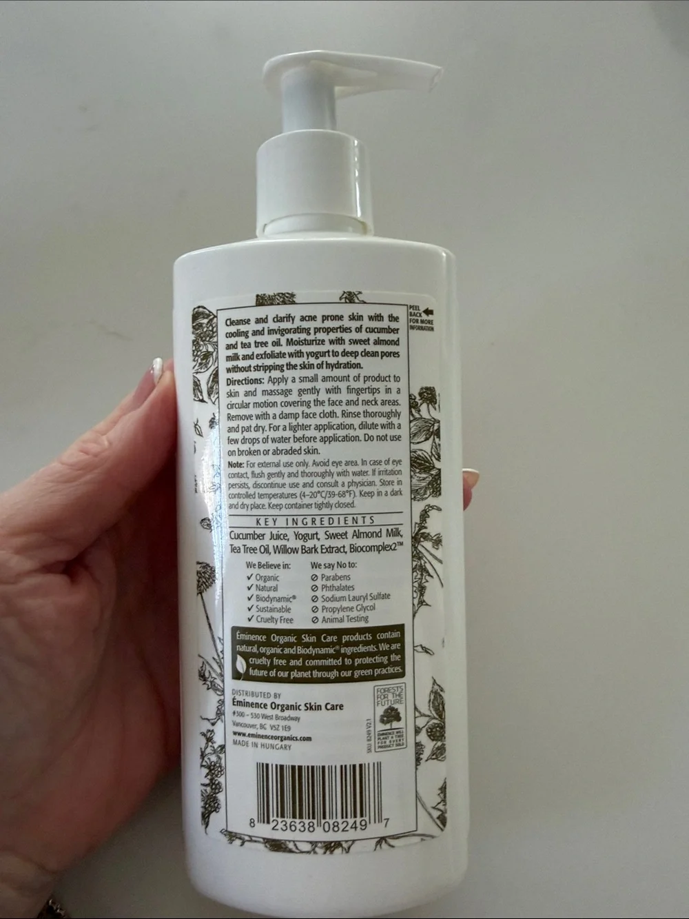 EMINENCE ORGANICS Clear Skin Probiotic Cleanser